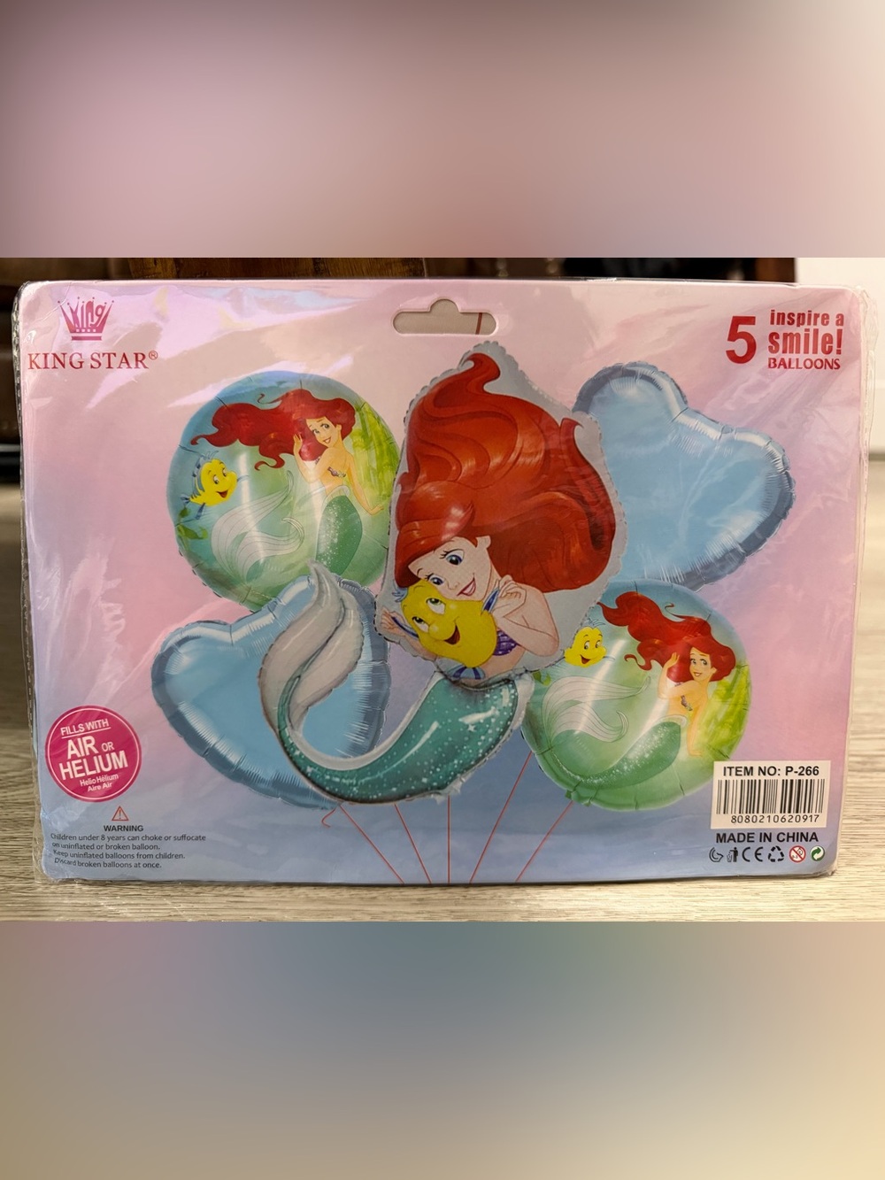 Little Mermaid Balloon Set
